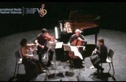 Crusell, quartet for clarinet and strings I, Joan Enric Luna, IMFV 2012